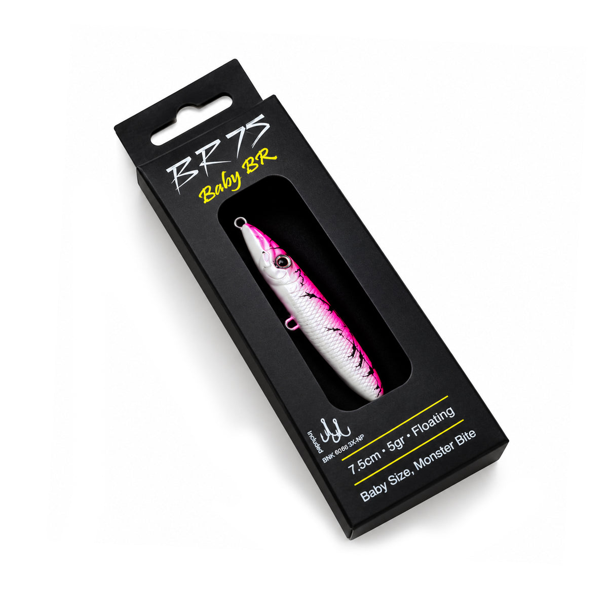 KZ-BR75 Devilman Pink UV - Glow Surface Lure 5gr - 7.5cm LRF
