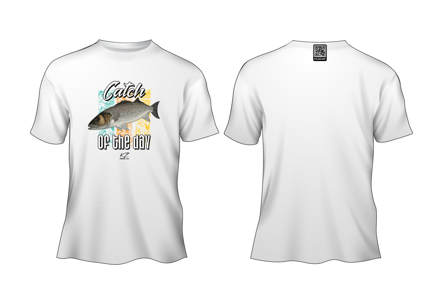 KZ Lures Gildan Short sleeve SeaBass T-shirt fishing apparel