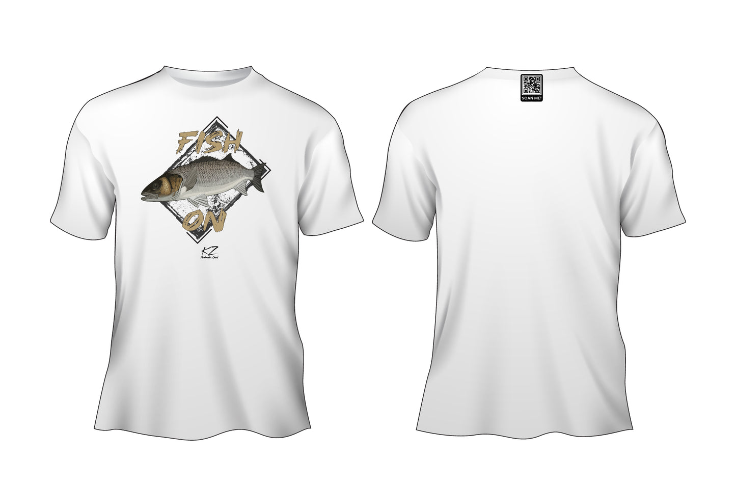 KZ Lures Gildan Short sleeve Sea Bass T-shirt fishing apparel