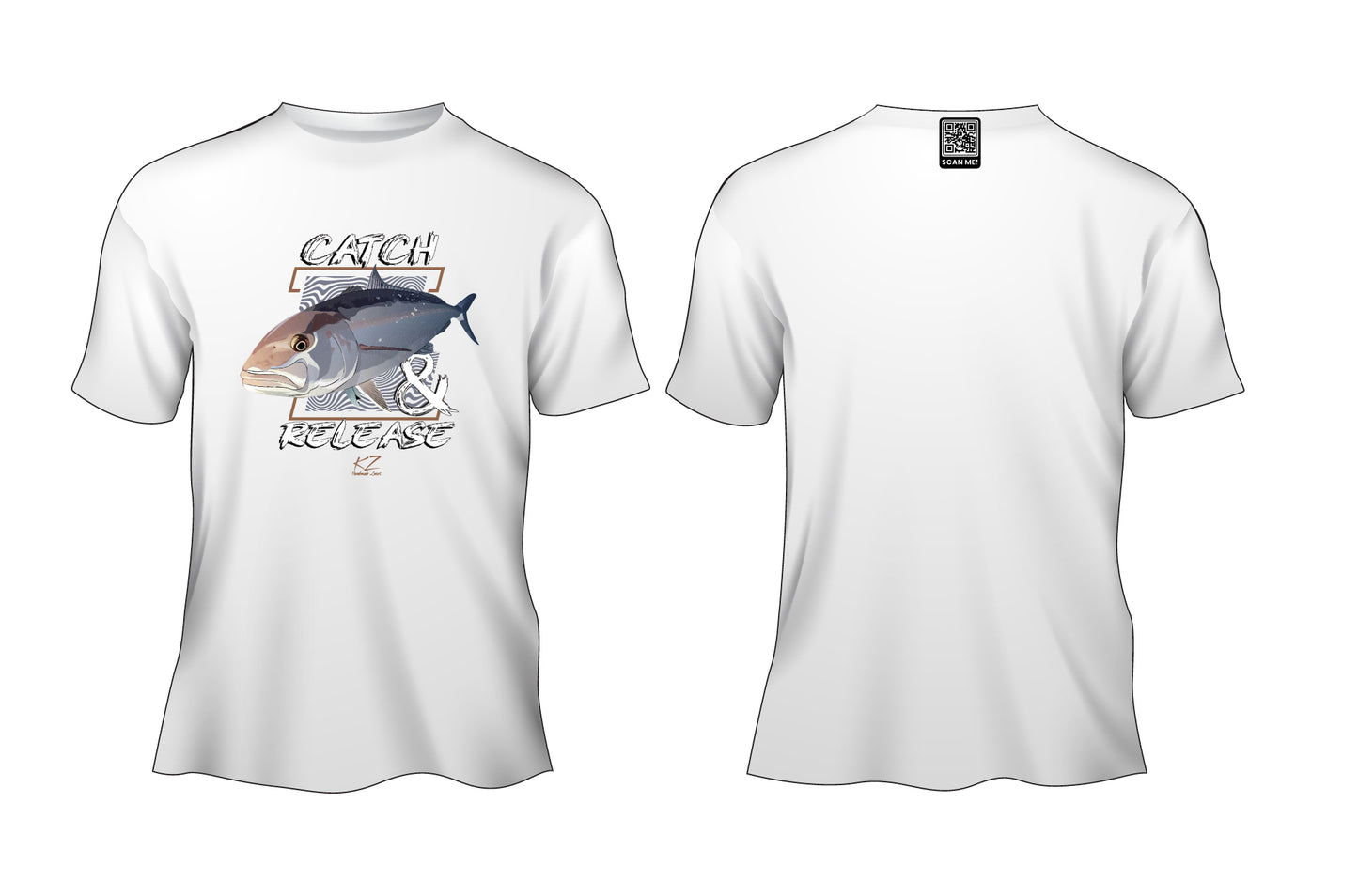 KZ Lures Gildan Short sleeve Amberjack T-shirt fishing apparel