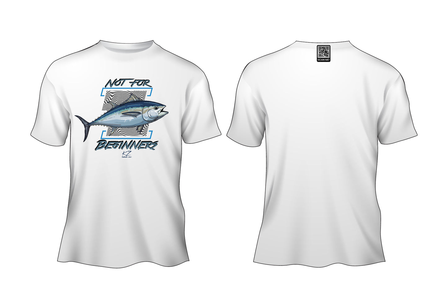 KZ Lures Gildan Short sleeve Tuna T-shirt fishing apparel