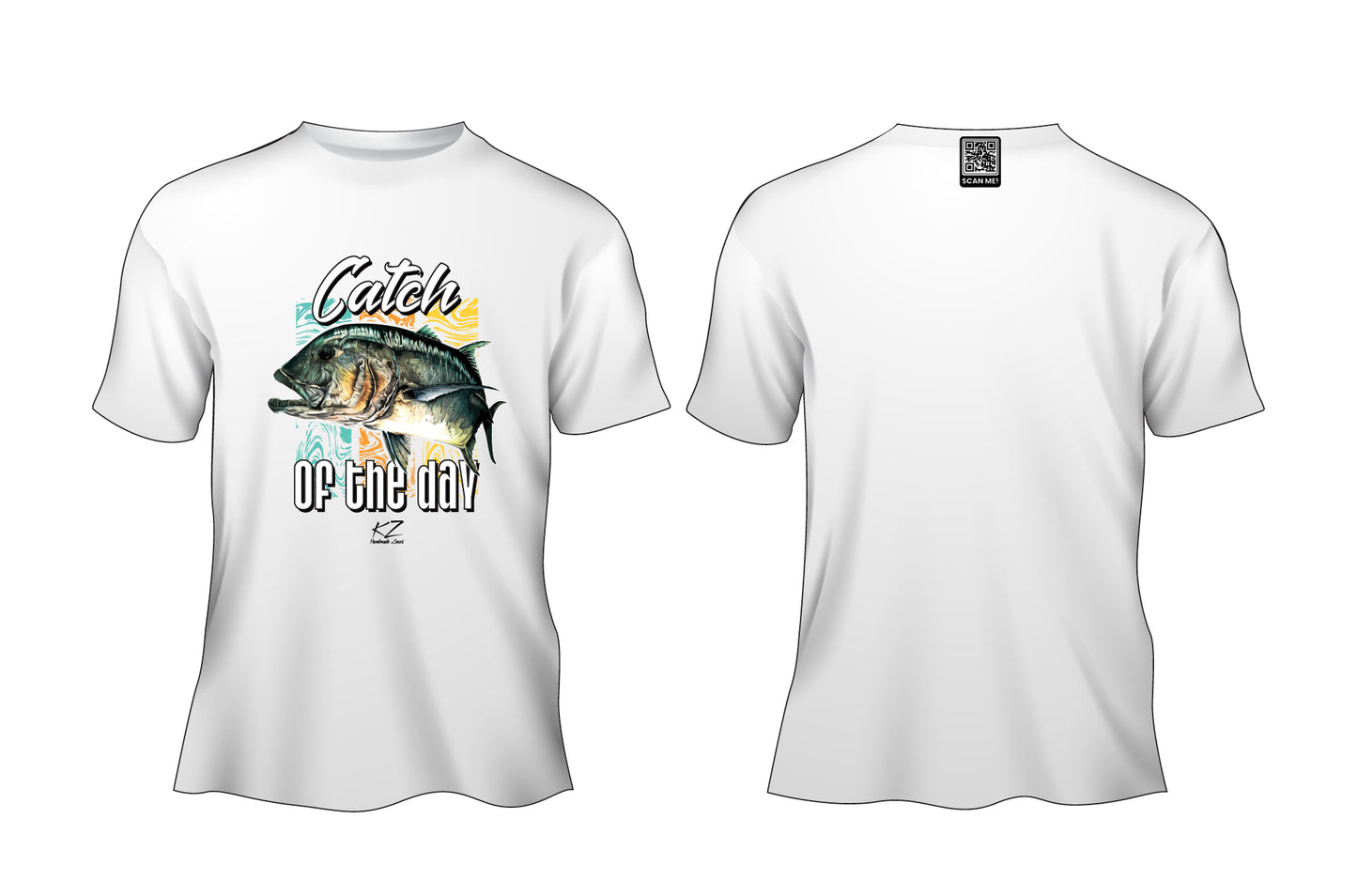 KZ Lures Gildan Short sleeve Giant Trevally T-shirt fishing apparel