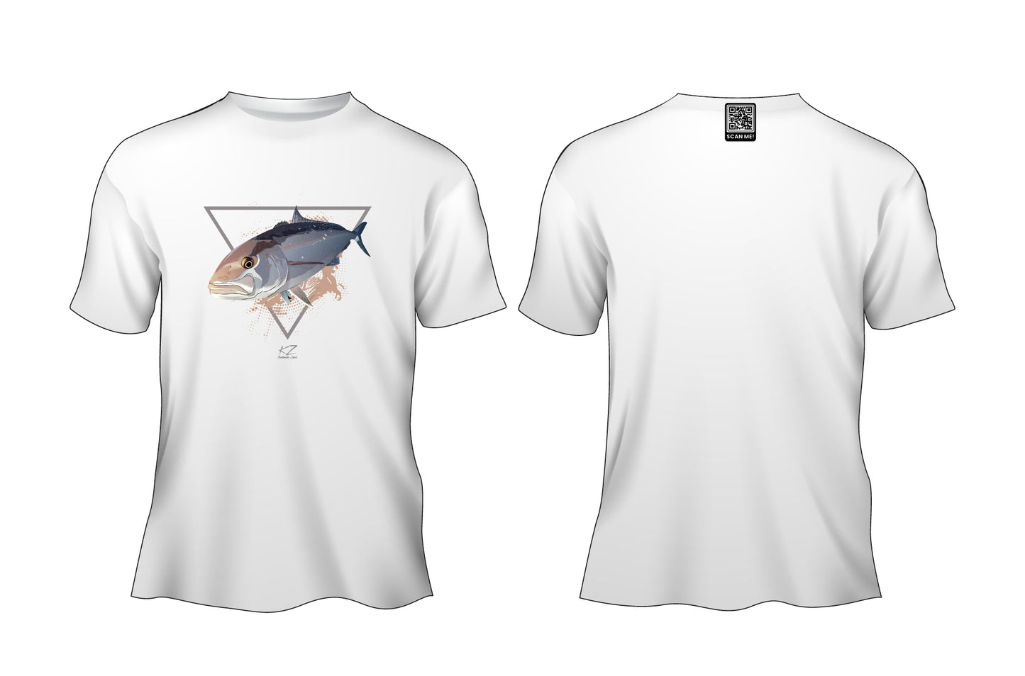 KZ Lures Gildan Short sleeve Amberjack T-shirt fishing apparel