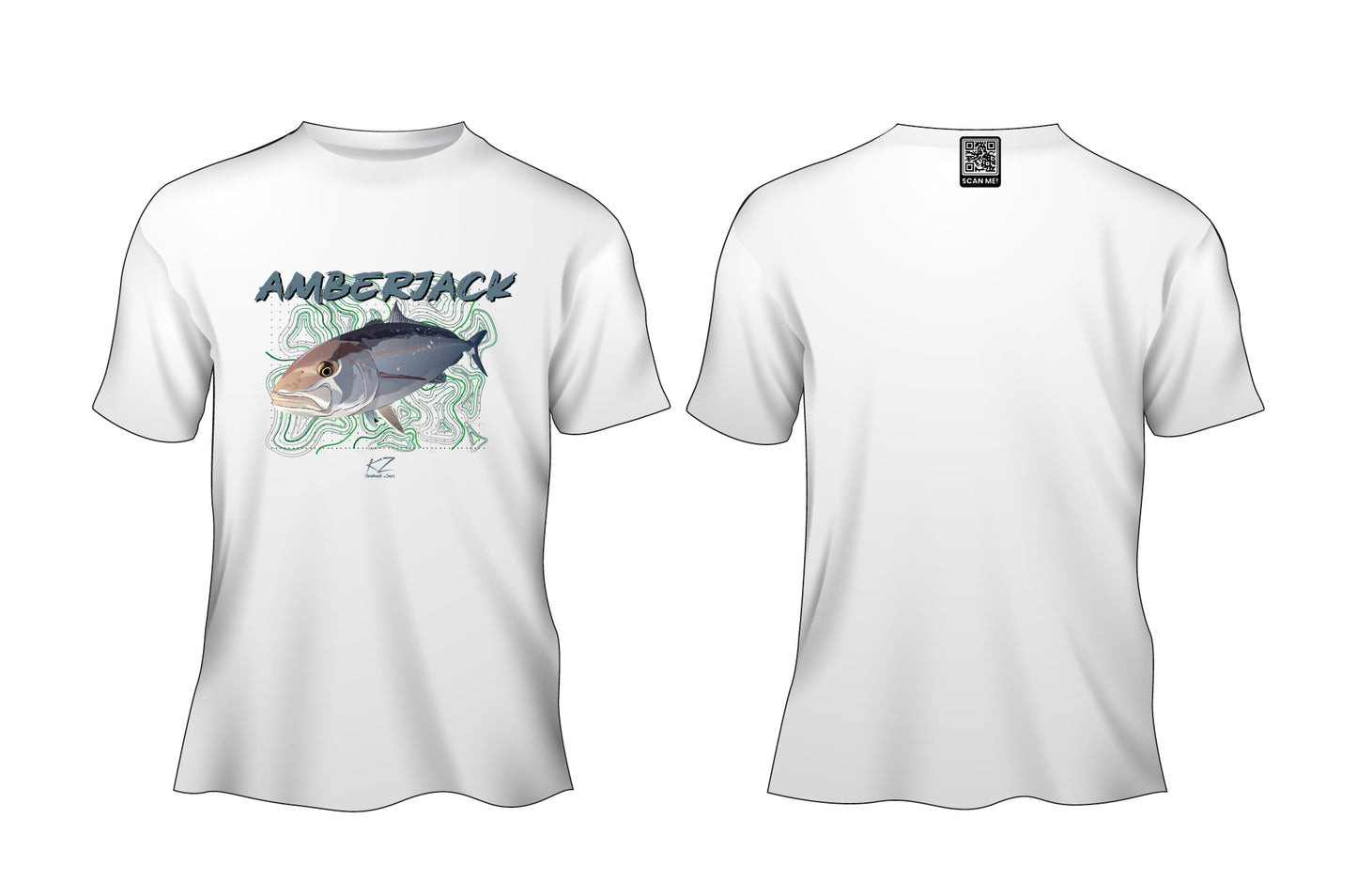 KZ Lures Gildan Short sleeve Amberjack T-shirt fishing apparel