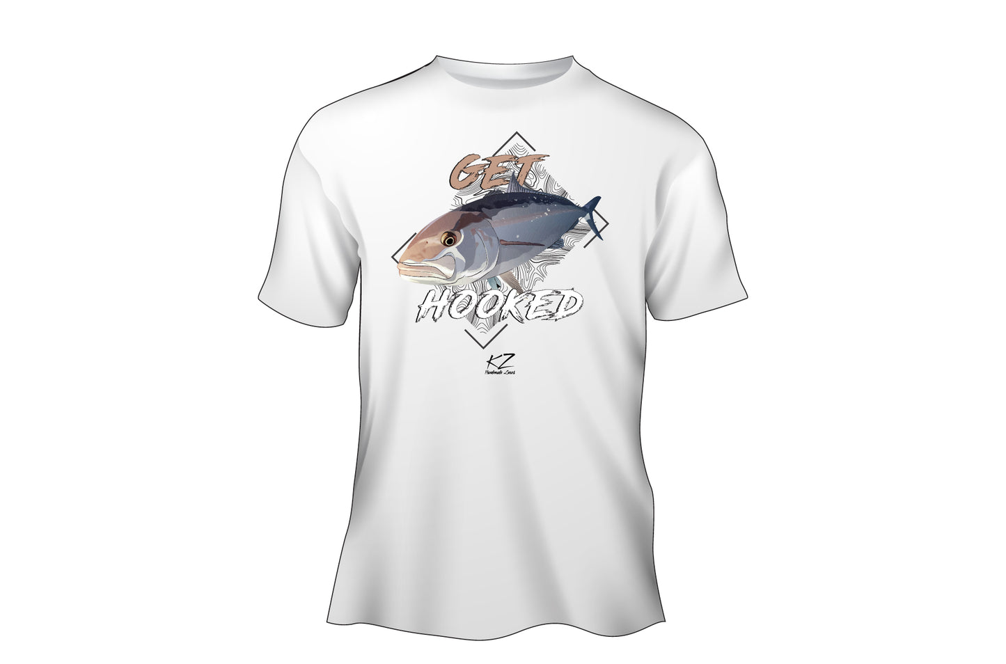 KZ Lures Gildan Short sleeve Amberjack T-shirt fishing apparel