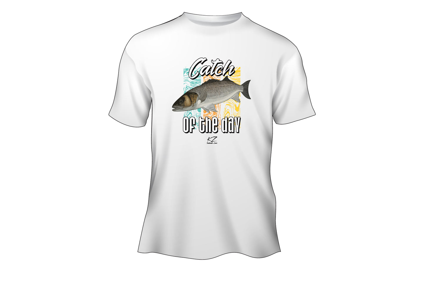 KZ Lures Gildan Short sleeve SeaBass T-shirt fishing apparel