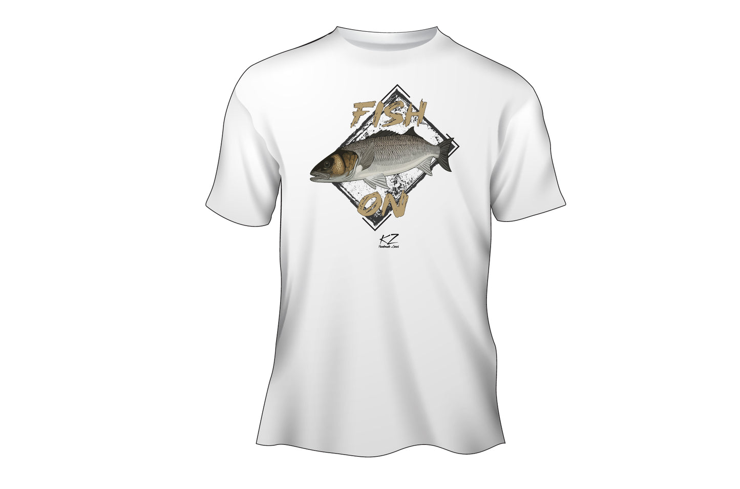 KZ Lures Gildan Short sleeve Sea Bass T-shirt fishing apparel