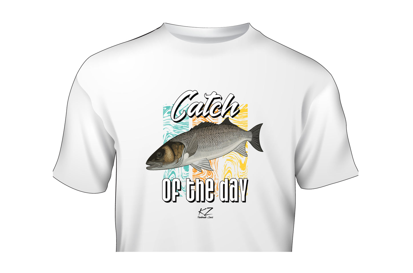 KZ Lures Gildan Short sleeve SeaBass T-shirt fishing apparel