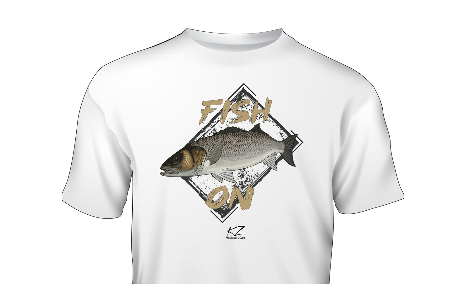 KZ Lures Gildan Short sleeve Sea Bass T-shirt fishing apparel