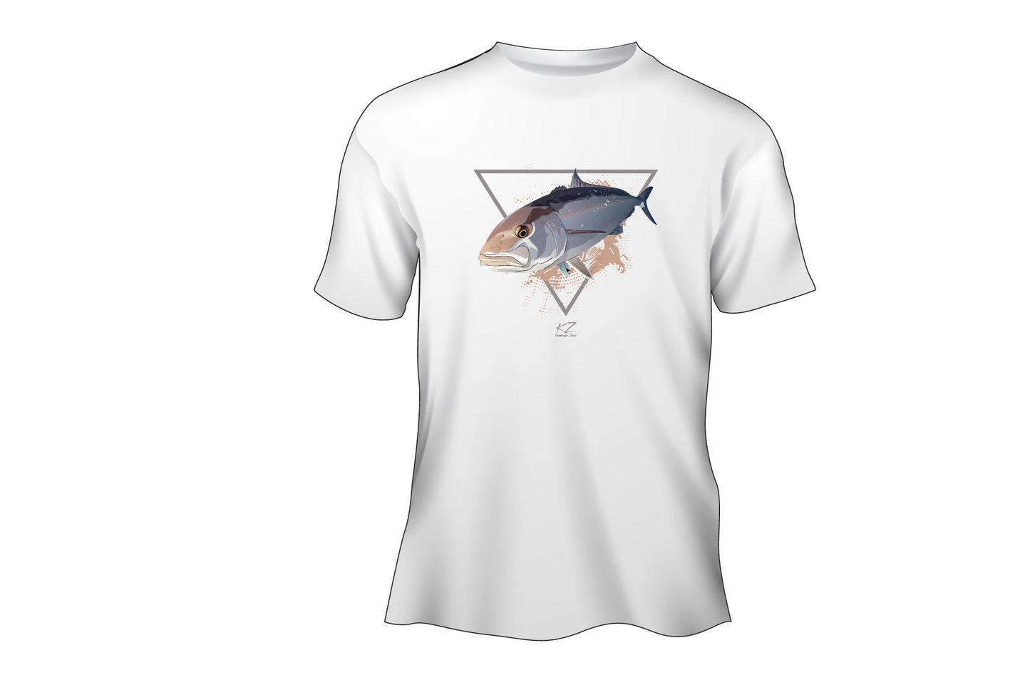 KZ Lures Gildan Short sleeve Amberjack T-shirt fishing apparel