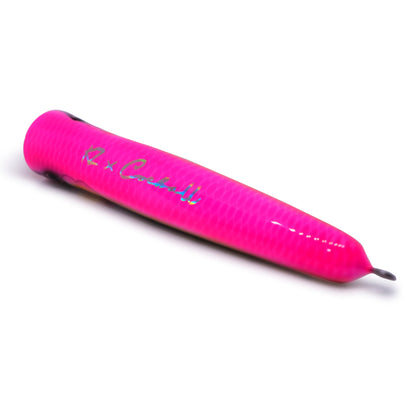 KZ Handmade Lure Pink Popper 50gr 150mm Floating 100% wood