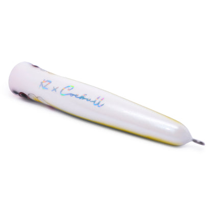 Handmade Popper Lure 50gr 150mm white Floating 100% Wooden KZ x Coeball