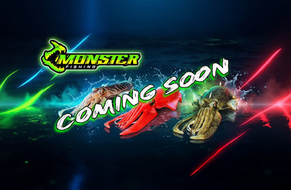 XIBIA MonsterFishing Handgemachte Tintenfisch-Imitation aus Silikonköder für Tiefseefischen mit dem Boot PERLWEISSE Farbe