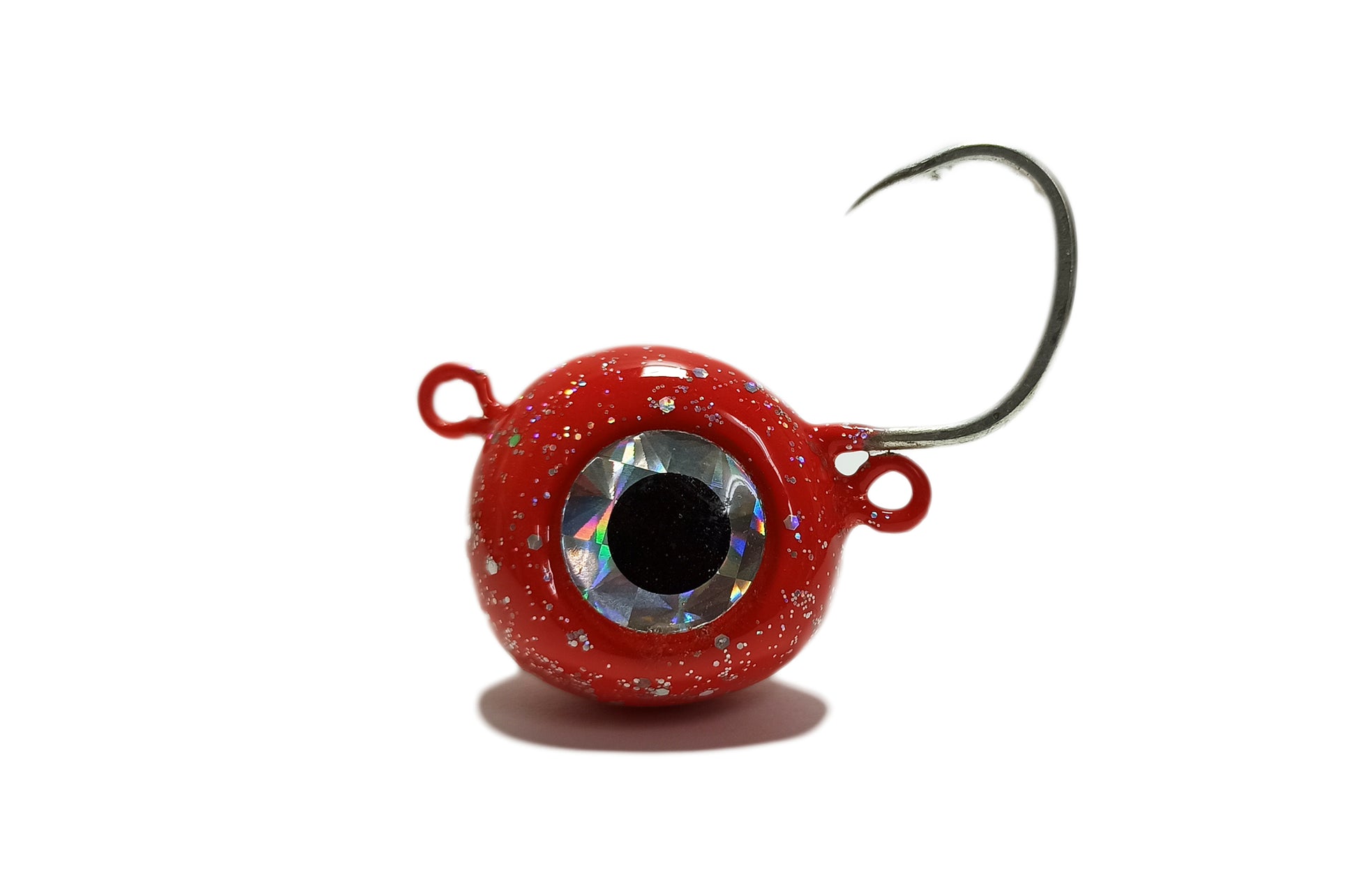 Red Devilman Zoka Ball Jig Head by KZ Lures