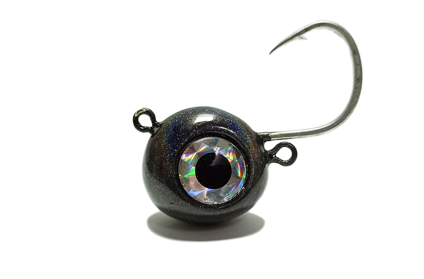 Handmade holographic Zoka ball jig head for saltwater fishing