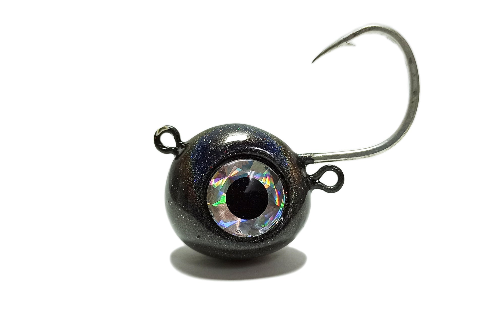 Handmade holographic Zoka ball jig head for saltwater fishing