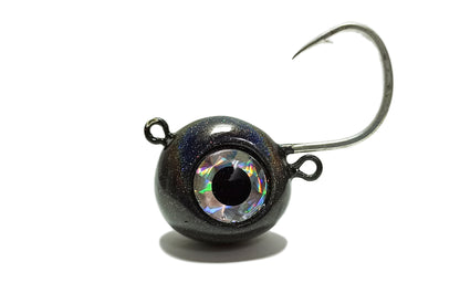 Handmade holographic Zoka ball jig head for saltwater fishing
