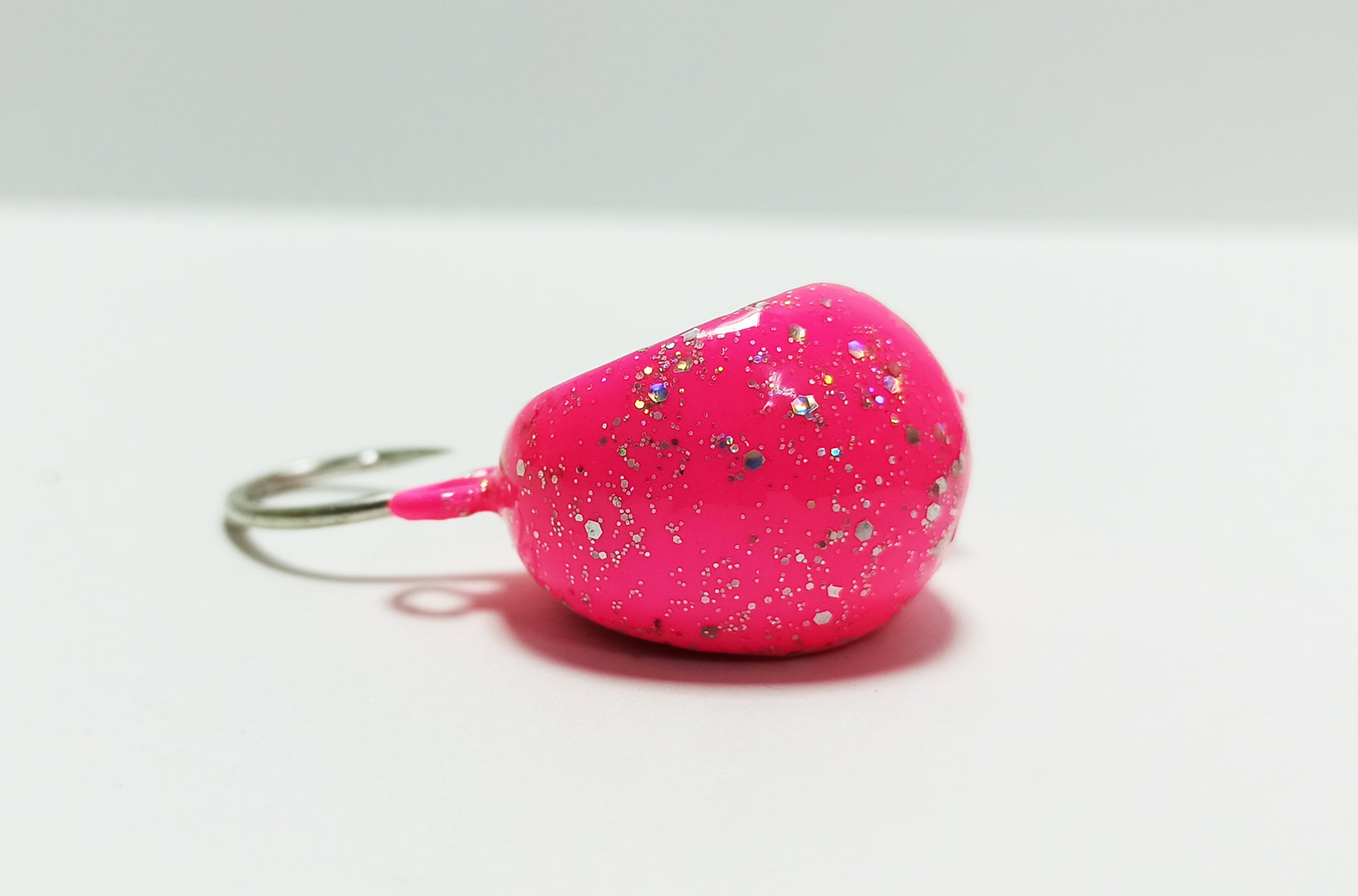 Pink UV Handmade Zoka Ball Jig Head by KZ Lures