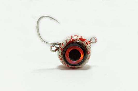 Devilman Zoka Ball Jig Head with 3D Eyes
