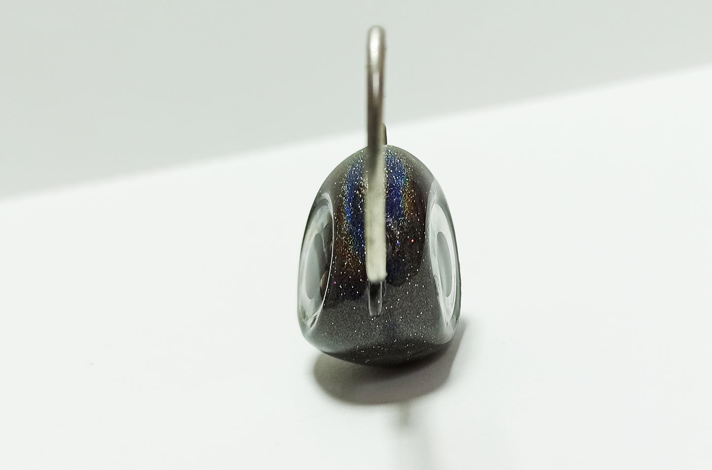 UV resin epoxy varnish on handmade Zoka ball jig head