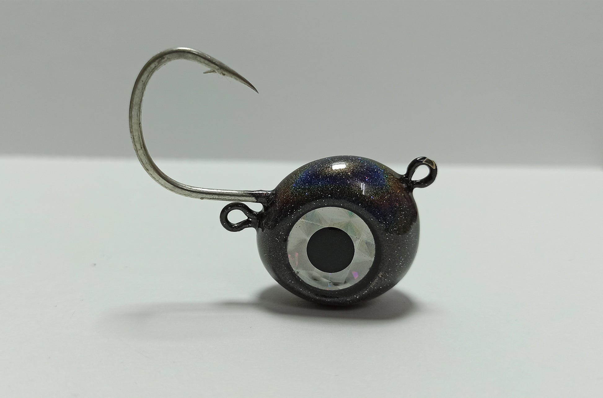 Zoka ball jig head for bottom fishing with live bait