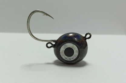 Zoka ball jig head for bottom fishing with live bait