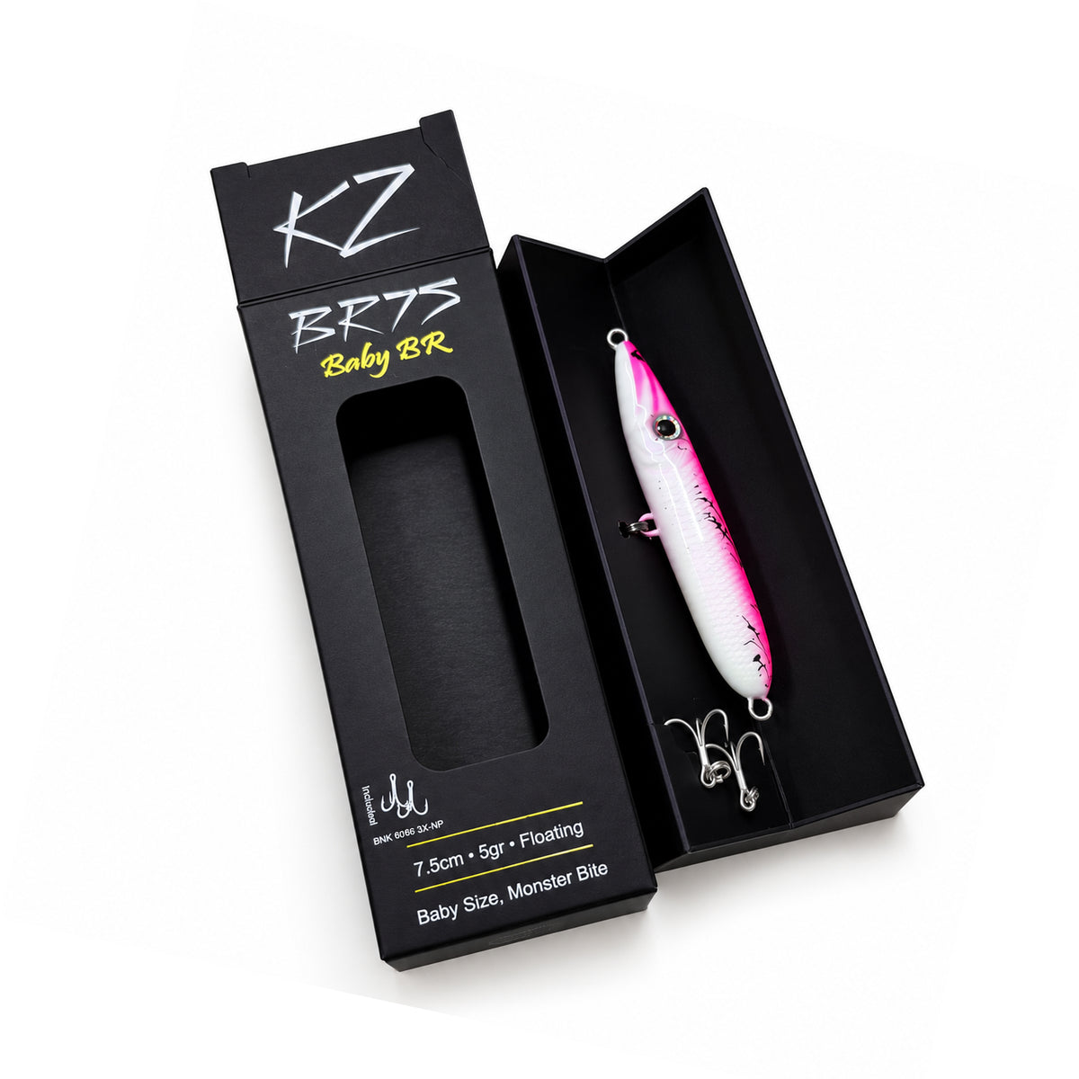 KZ-BR75 Devilman Pink UV - Glow Surface Lure 5gr - 7.5cm LRF