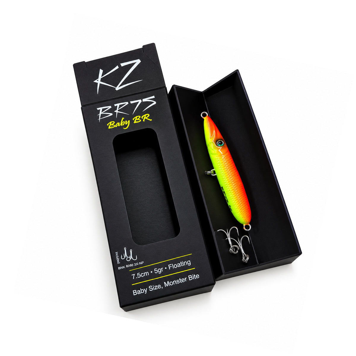 KZ BR 75 - UV Orange Surface Lure 5gr 7.5cm LRF