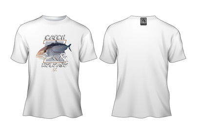 KZ Lures Gildan Short sleeve Amberjack T-shirt fishing apparel