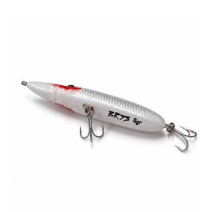 KZ Handmade Lures BR110 Red Head Topwater Köder
