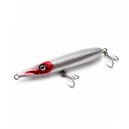 KZ Handmade Lures BR110 Red Head Topwater Köder