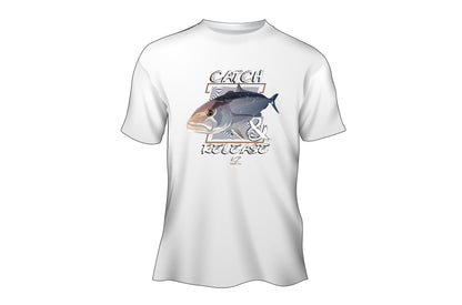 KZ Lures Gildan Short sleeve Amberjack T-shirt fishing apparel