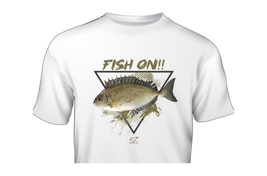 KZ Lures Gildan Short sleeve Dusky spinefoot T-shirt fishing apparel