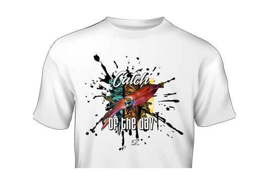 KZ Lures Gildan Short sleeve Squid T-shirt fishing apparel