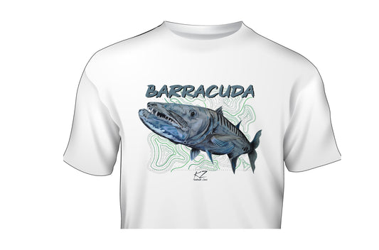 KZ Lures Gildan Short sleeve Barracuda T-shirt fishing apparel