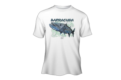 KZ Lures Gildan Short sleeve Barracuda T-shirt fishing apparel