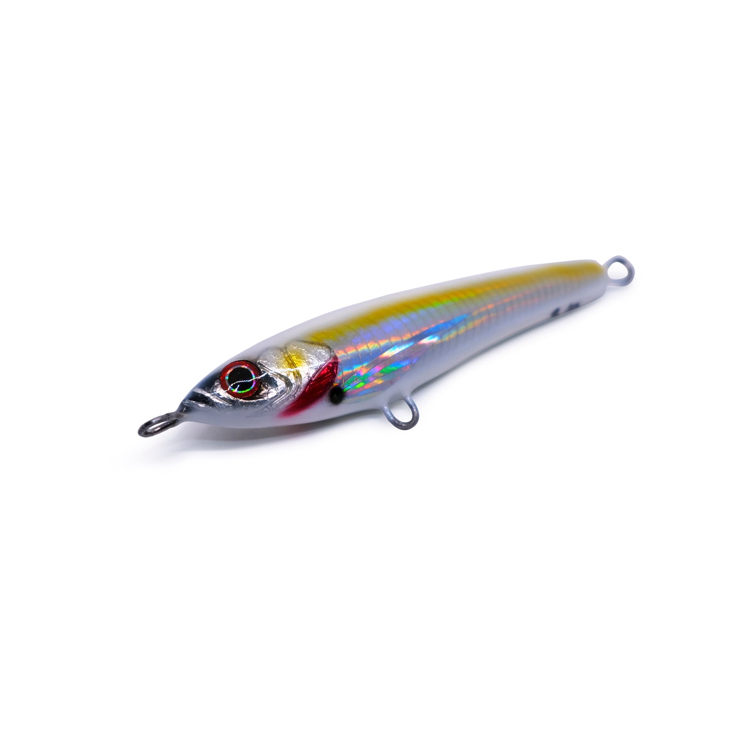 Handmade Stickbait Lure 10gr 95mm white Sinking 100% Wooden KZ x Coeball