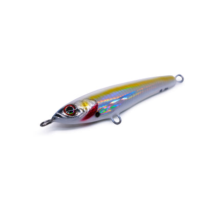 Handmade Stickbait Lure 10gr 95mm white Sinking 100% Wooden KZ x Coeball
