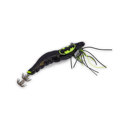 batman fishing lure KZ EGINATOR Batman Custom Glow with Silicone UV Skirts #3.5 17gr – KZ Handmade Lures